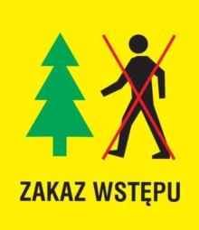 Zakaz wstępu do lasu
